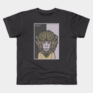 Coppery Titi Monkey Kids T-Shirt